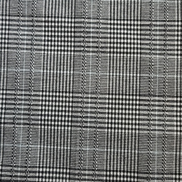 Star City Y2K Black And White Plaid Mid-Rise Cuffed Trouser Pants Size 7 - Picture 9 of 15